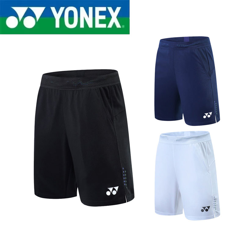 Table Tennis Yonex - YONEX製、高品質なバドミントン用ショーツ、男女兼用、速乾性・通気性に優れた卓球用ショーツ。