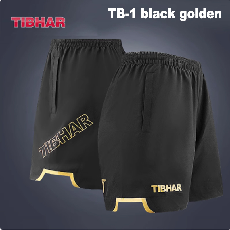 Table Tennis Tournament - Tibhar 卓球ショーツ TB-1 TB-3 TB-12 通気性スポーツボールパンツ