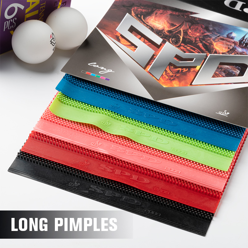 Table Tennis Rubber Anti Spin - SPD スーパー ロング ピップス 卓球 ラバー