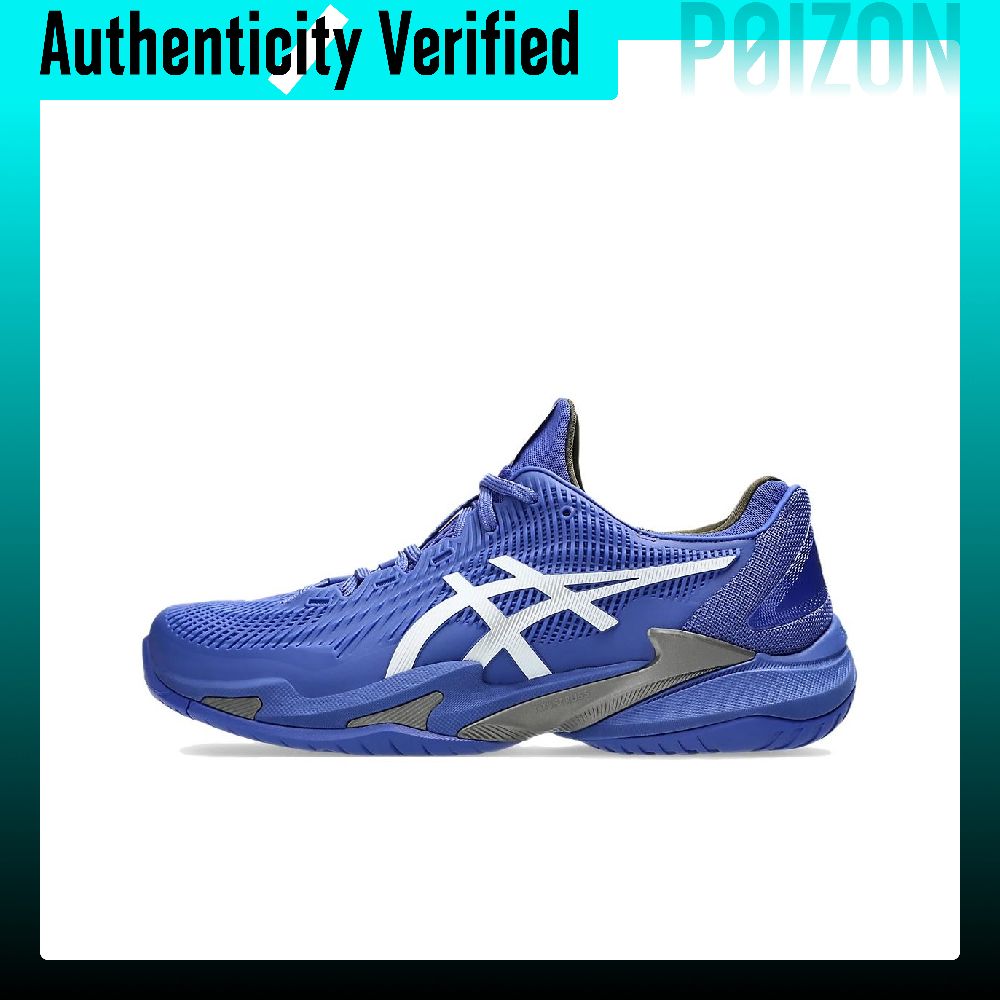 Table Tennis Shoes Asics - アシックス コート FF 3 耐摩耗性ロートップテニスシューズ メンズ