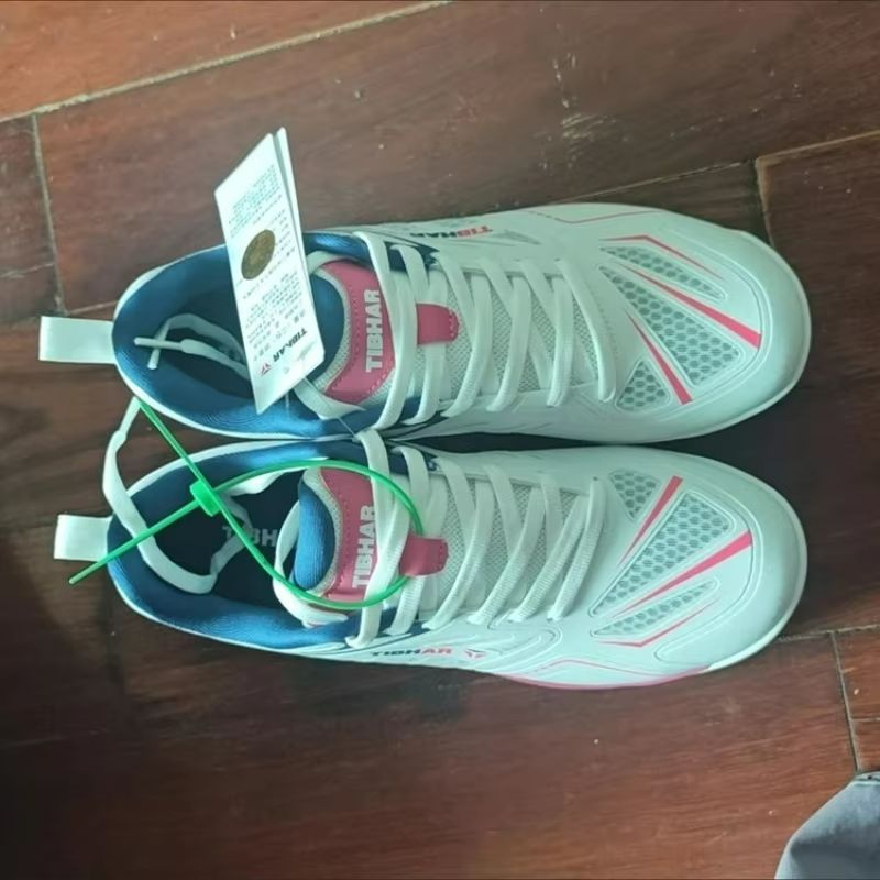 Table Tennis Shoes - 高級ブランド卓球シューズ滑り止めバドミントンシューズ超軽量屋内コートシューズ耐久性のあるテニスシューズカップル用