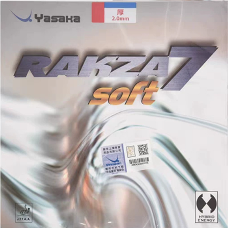 Table Tennis Rubber Anti Spin - オリジナル八坂神社 RAKZA 7 ソフト (B-77) と