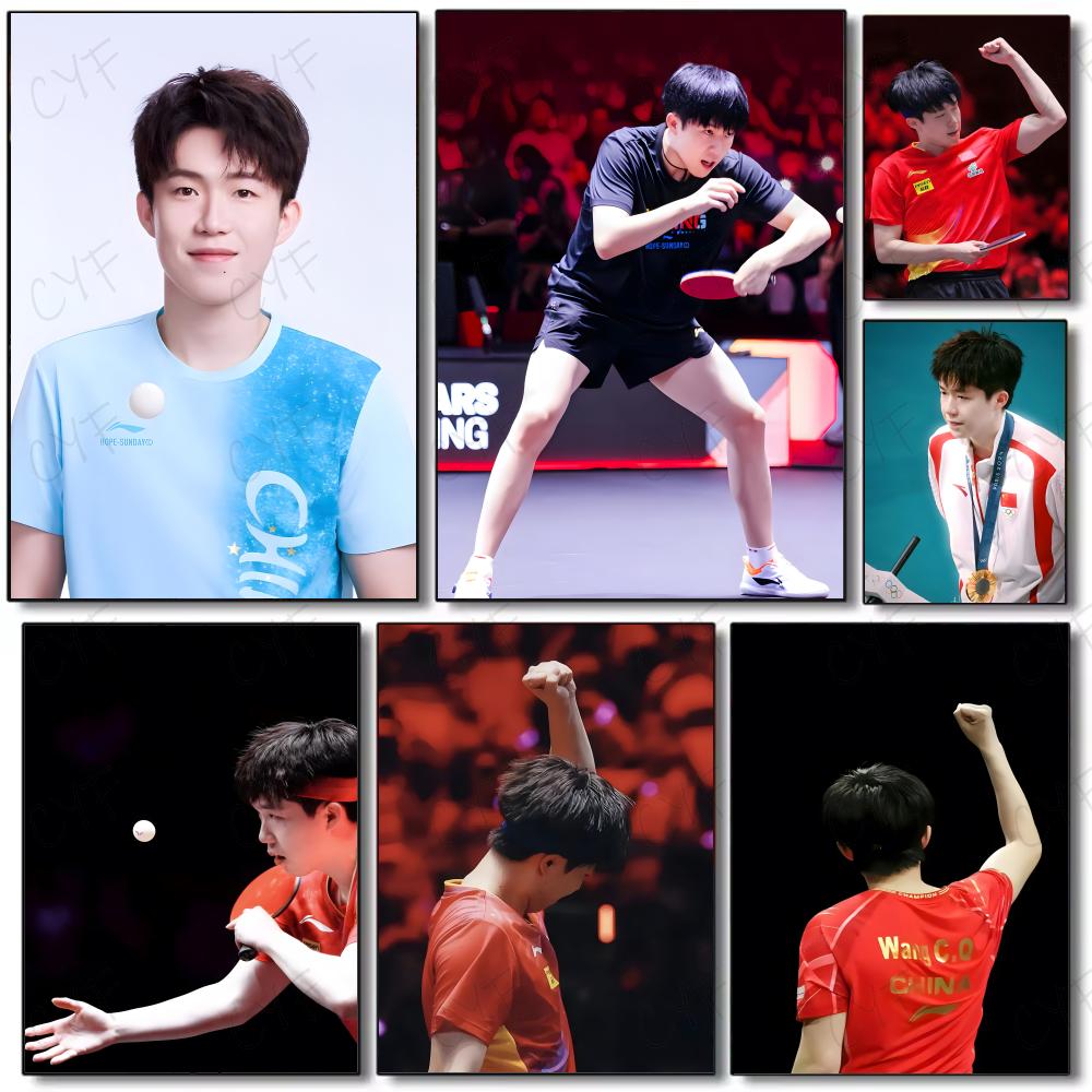 卓球選手ポスター絵画ウォールアート壁画リビングルームの家の装 - Table Tennis Dimension のレビューと価格