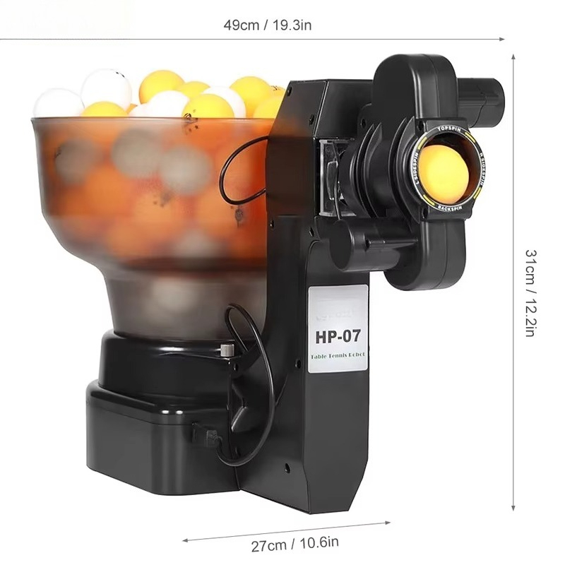 多方向回転機能を備えたピンポンロボット。卓球用自動ボール供給 - Robot Ball Machine のレビューと価格