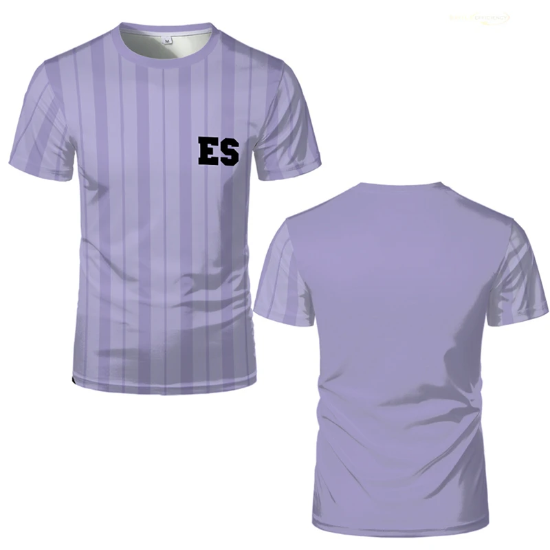 不規則な幾何学模様のサッカー Tシャツ夏のファッション e  - Table Tennis Name のレビューと価格