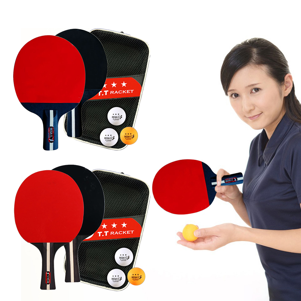 卓球ラケット,バッグ付き,ピンポンラケット,2ラケット,3ボ - Table Tennis Tournament のレビューと価格