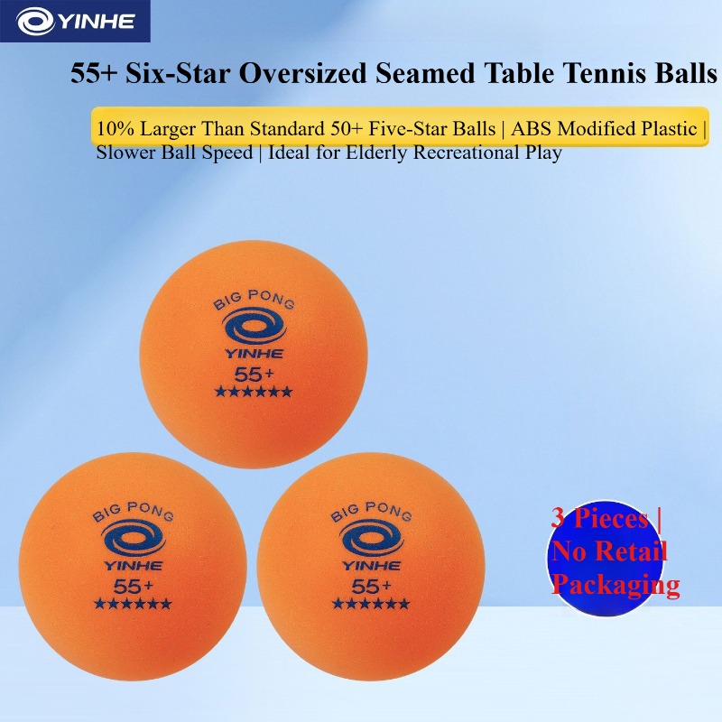 YINHE 5/6 スター 50+/55+ mm 卓球ボール - Table Tennis Video Game のレビューと価格
