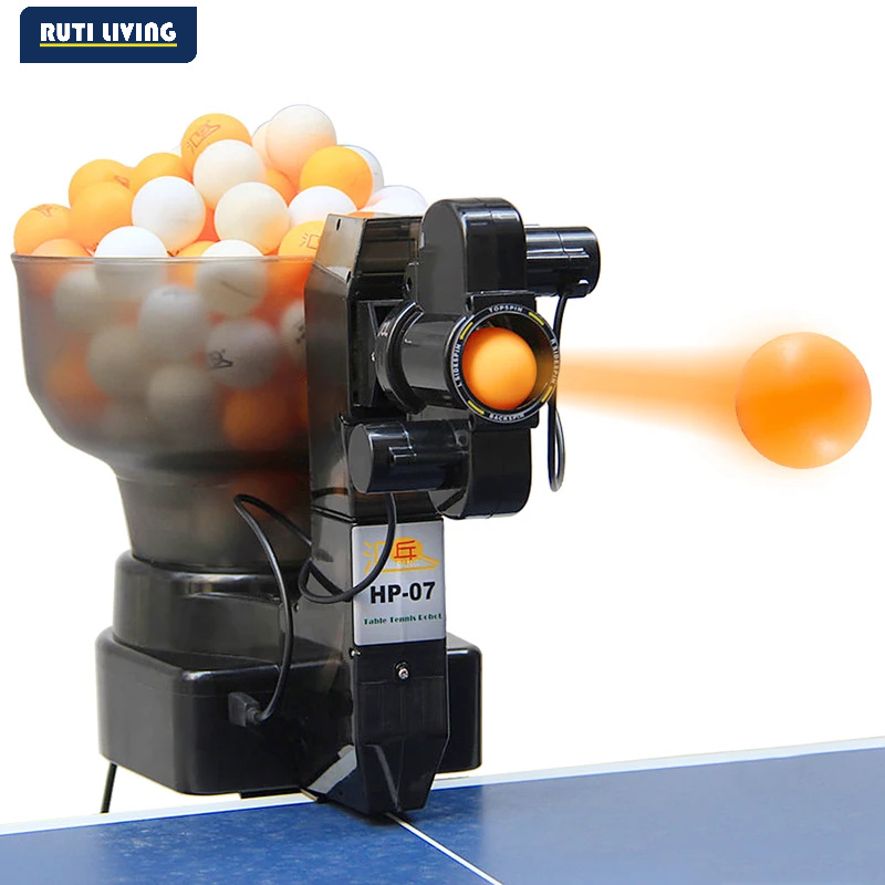 多回転ドロップポイント付き卓球ロボット、自動ボールマシン、ピ - Table Tennis Video Game のレビューと価格