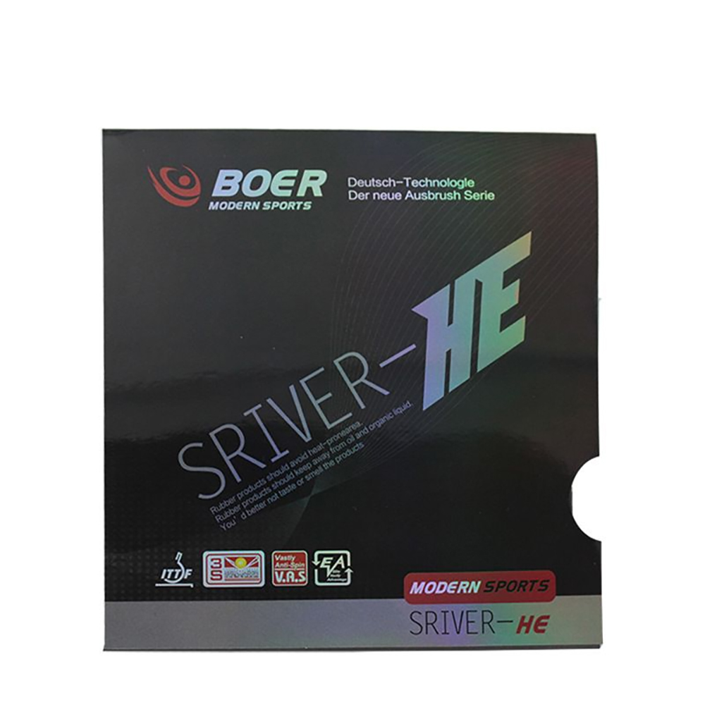 オリジナルBOERシルバーHE卓球ラバー弾性トレーニング耐性 - Table Tennis Rubber Anti Spin のレビューと価格