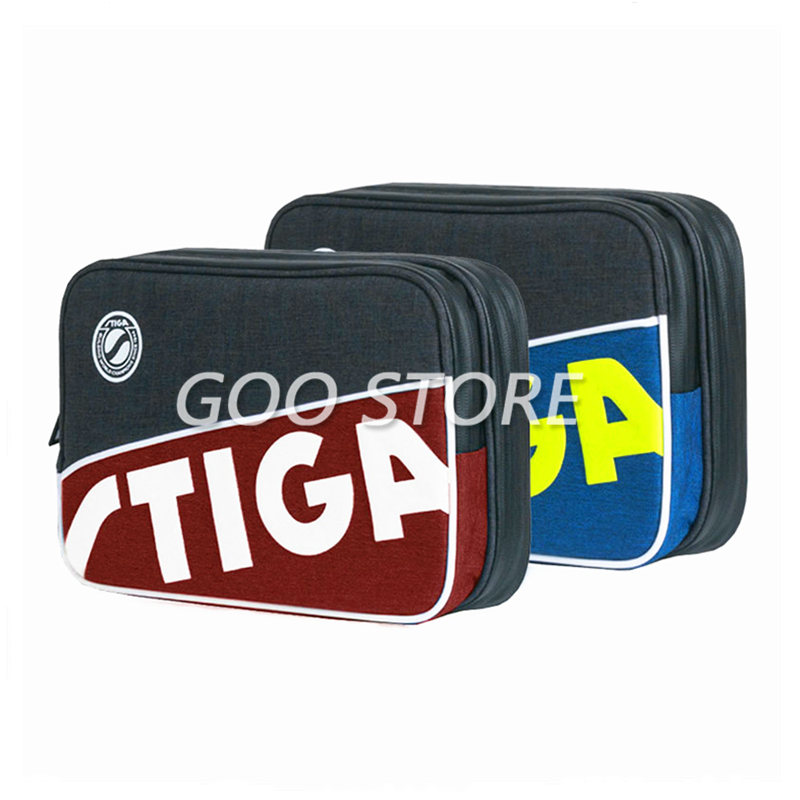 STIGA 卓球ラケットバッグ 二層式 スクエアラウンド ト - Table Tennis Tournament のレビューと価格