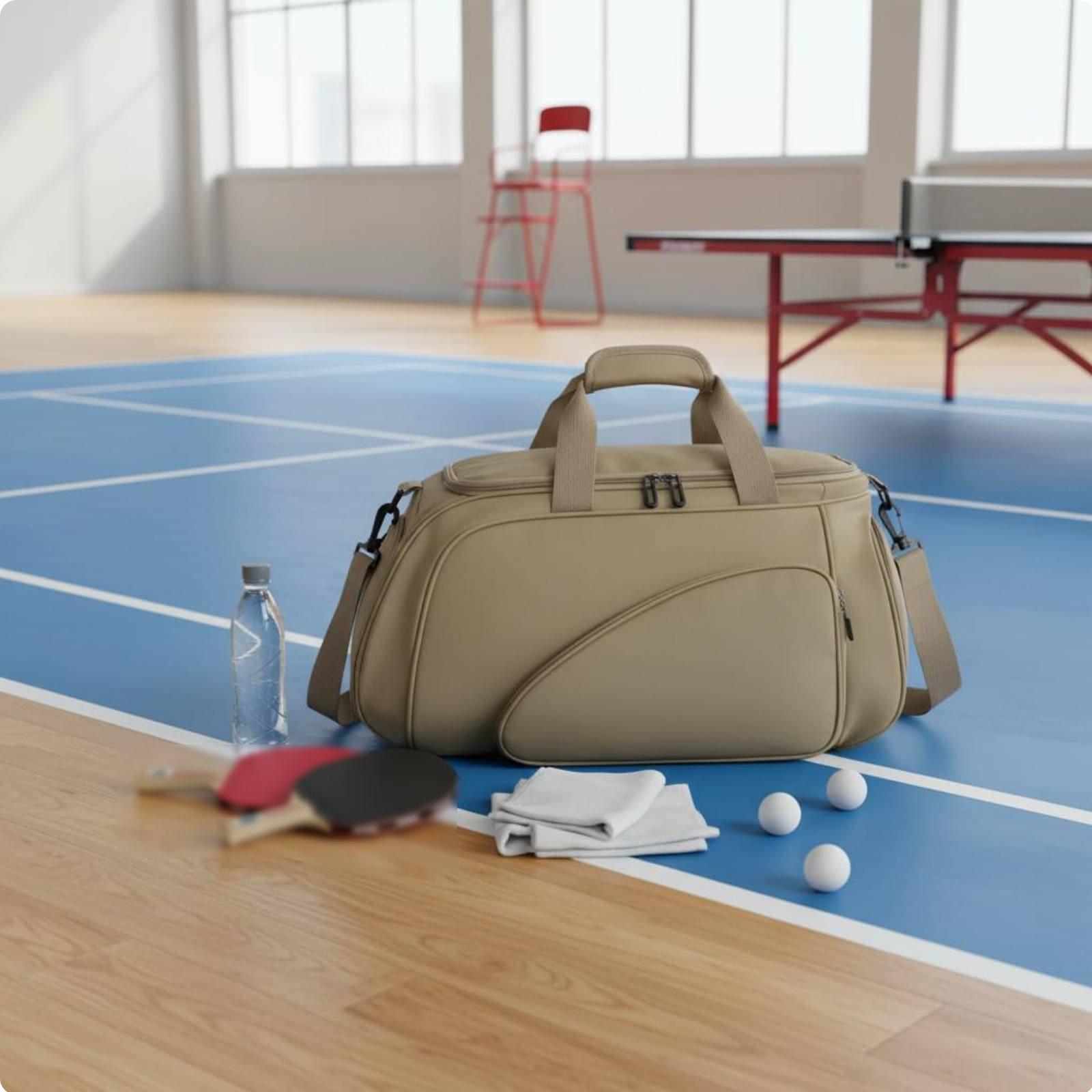 卓球バッグ 多機能レイアウト 大容量 アスレチックダッフルバ - Table Tennis Shoes のレビューと価格