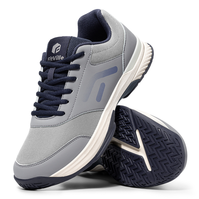 FitVille メンズ エクストラワイド ピックルボール＆ - Table Tennis Shoes のレビューと価格