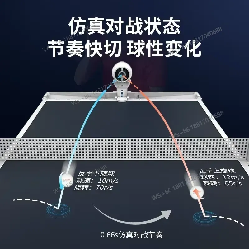 OMNIインテリジェント卓球トレーニングマシン用、1個入り。 - Table Tennis App のレビューと価格