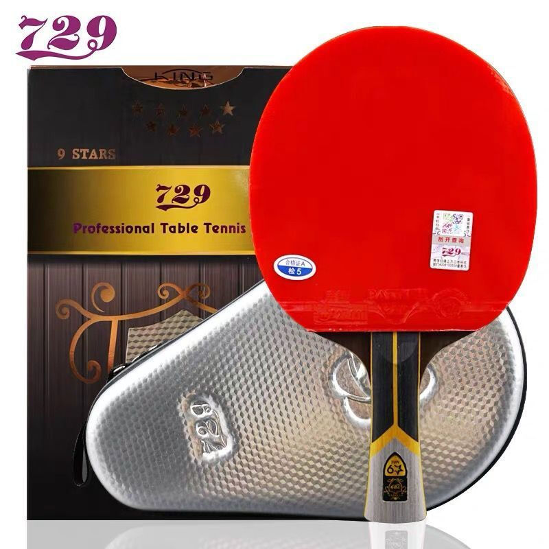 友情729王9スター8スター卓球ラケットカーボンピンポンパド - Table Tennis History のレビューと価格