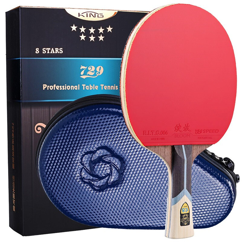 友情729王9スター8スター卓球ラケットカーボンピンポンパド - Table Tennis History のレビューと価格