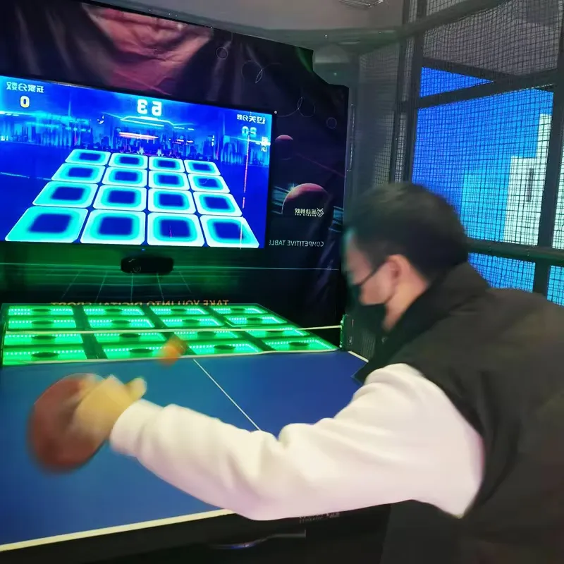 卓球自動ボール回収機付き屋内シングルプレーヤーサービングマシ - Table Tennis Tournament のレビューと価格