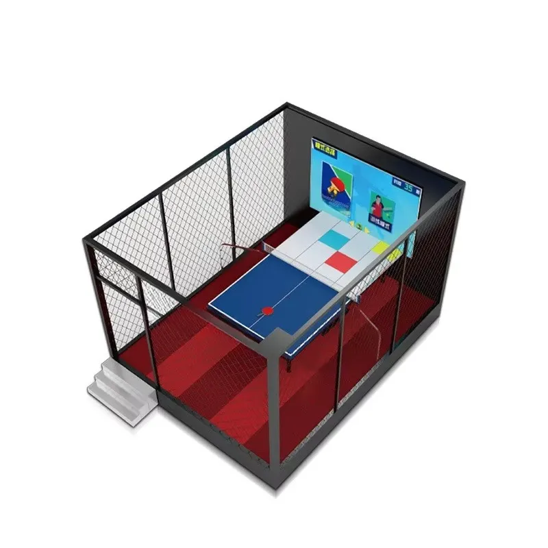 卓球自動ボール回収機付き屋内シングルプレーヤーサービングマシ - Table Tennis Tournament のレビューと価格
