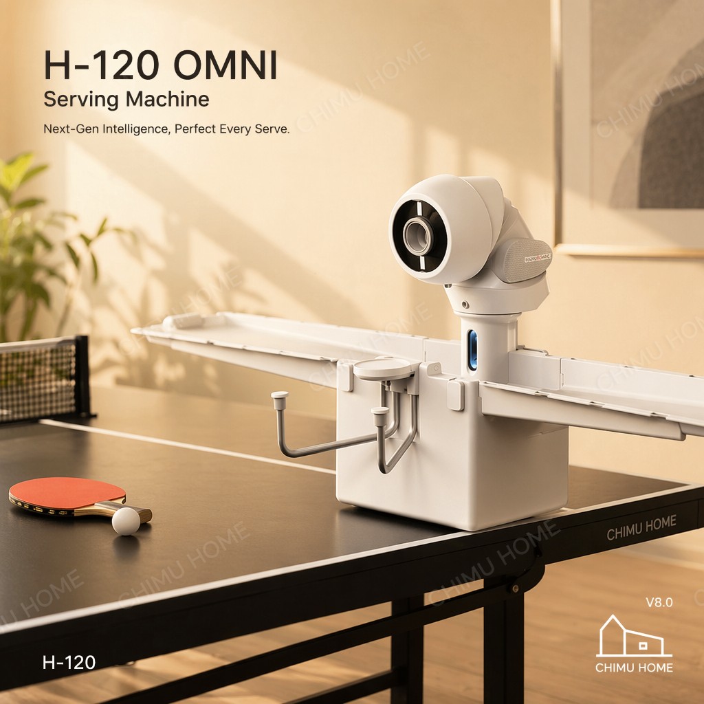 【CHIMU HOME】OMNI スマート卓球サーブマシン  - Table Tennis App のレビューと価格